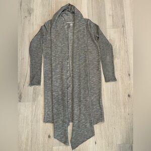 H&M Light Gray Knit Open Cardigan Size XS